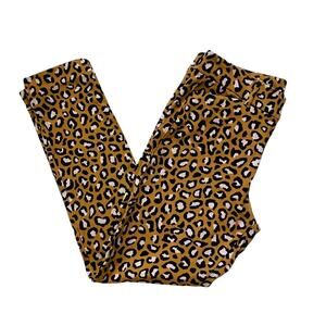 Old Navy Leopard Print Pixie Ankle Pants Size 4